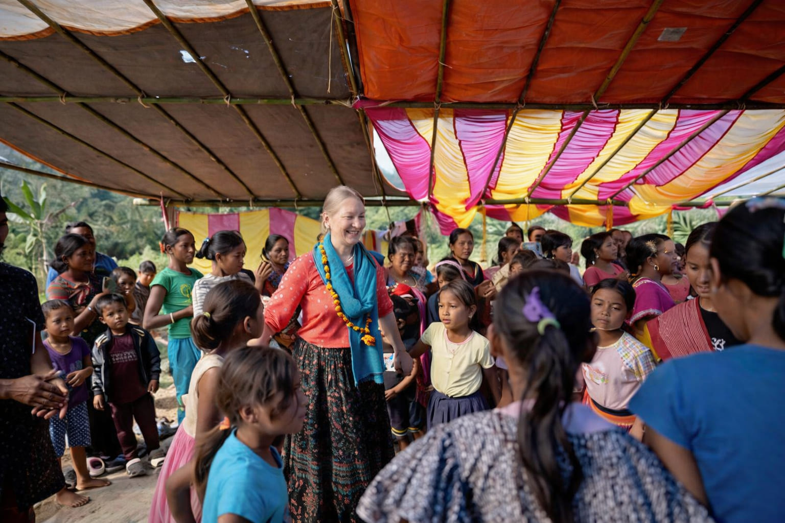 Community outreach via boat