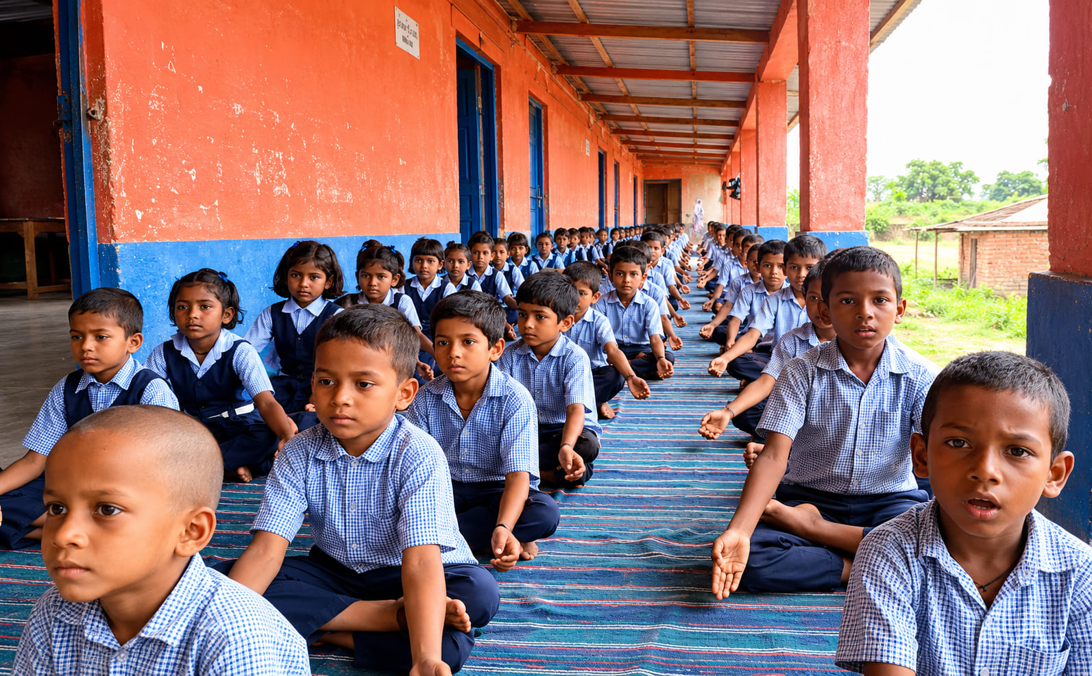 Students at BVNS Labri School