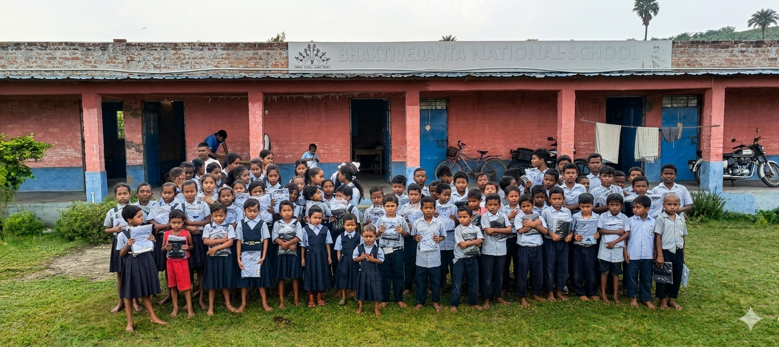 BVNS Labri — First Temple & School in Adivasi Area