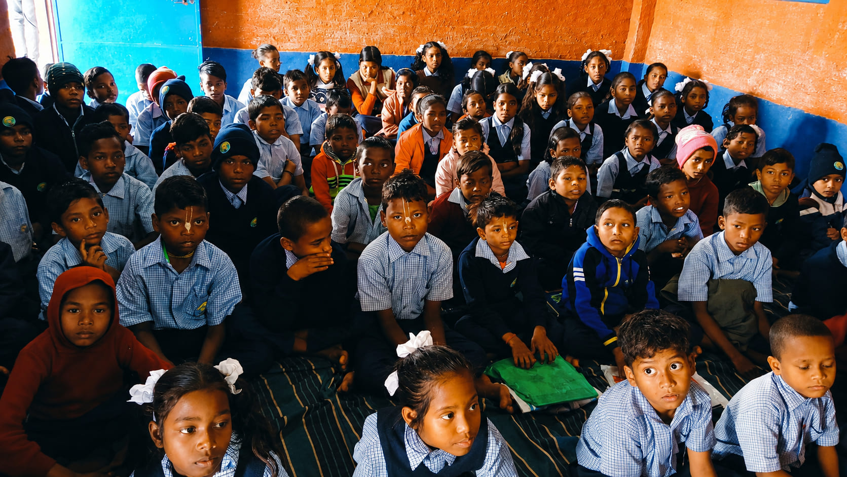 Activities at tribal care center Labri