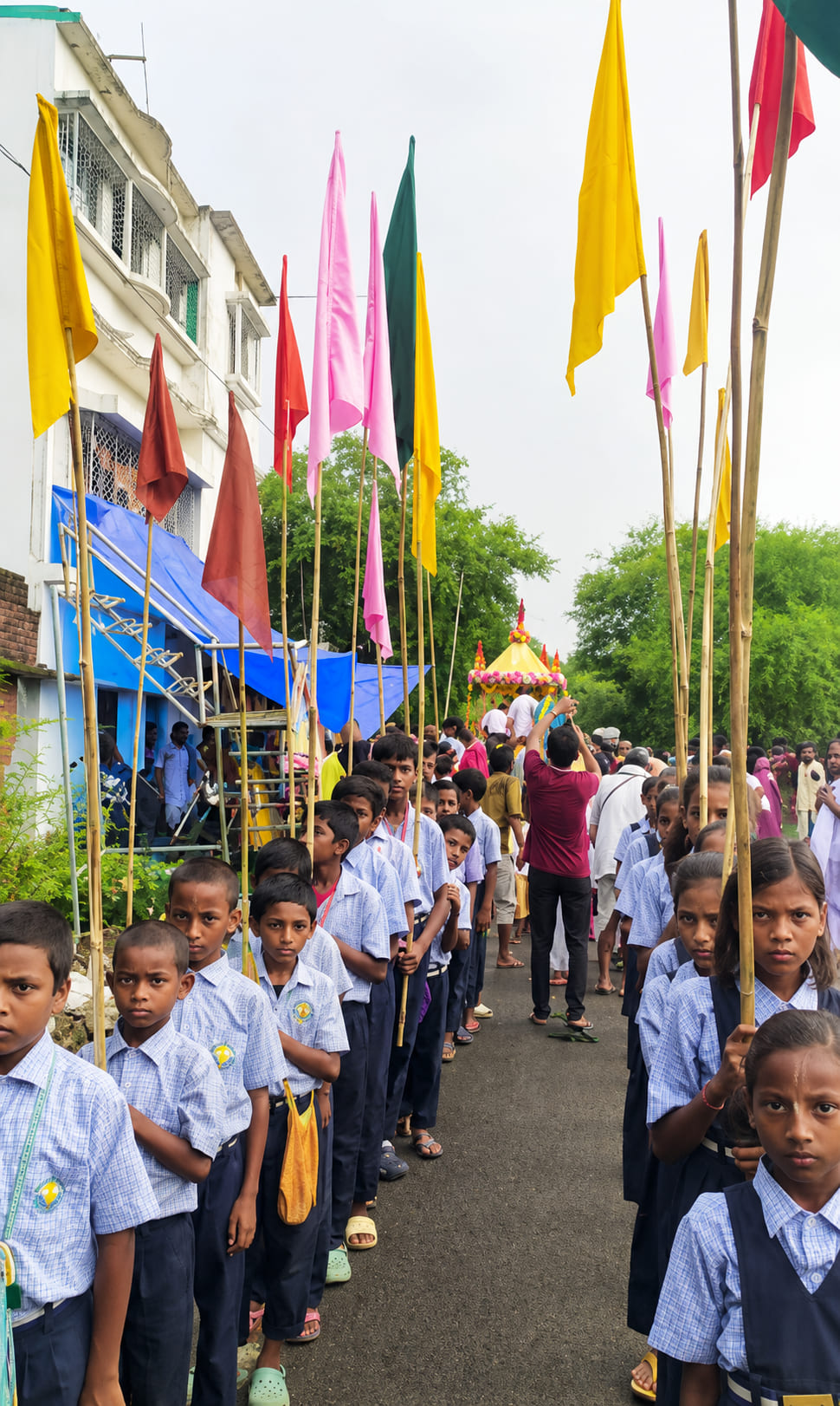 Tribal community engagement at Labri